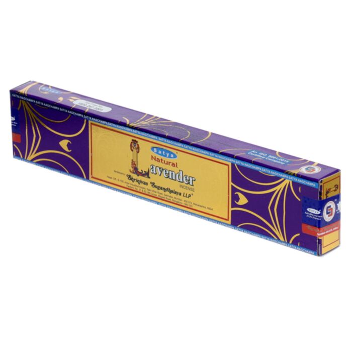 Kadzidełka patyczki Satya zapach 01444 naturalna lawenda (12 sztuk)