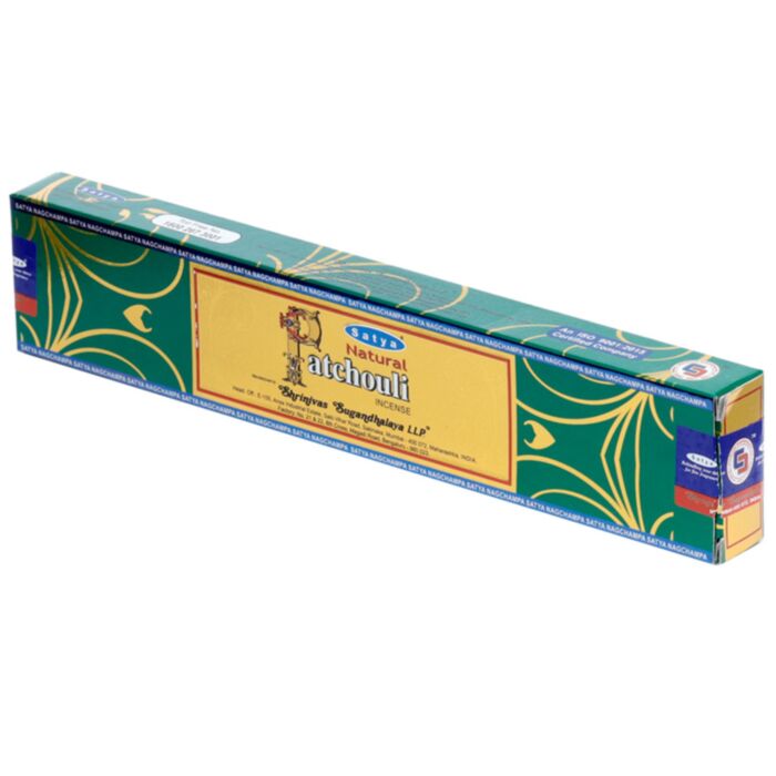 Kadzidełka patyczki Satya zapach 01445 naturalna paczula (12 sztuk)