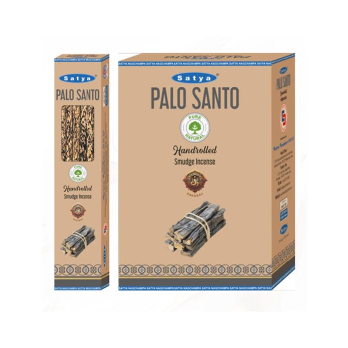 Kadzidełka patyczki Satya Smudge zapach Palo Santo (8 sztuk)