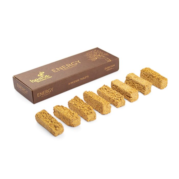 Kadzidełka tabletki Ispalla Peruvian zapach Palo Santo Energia (8 sztuk)