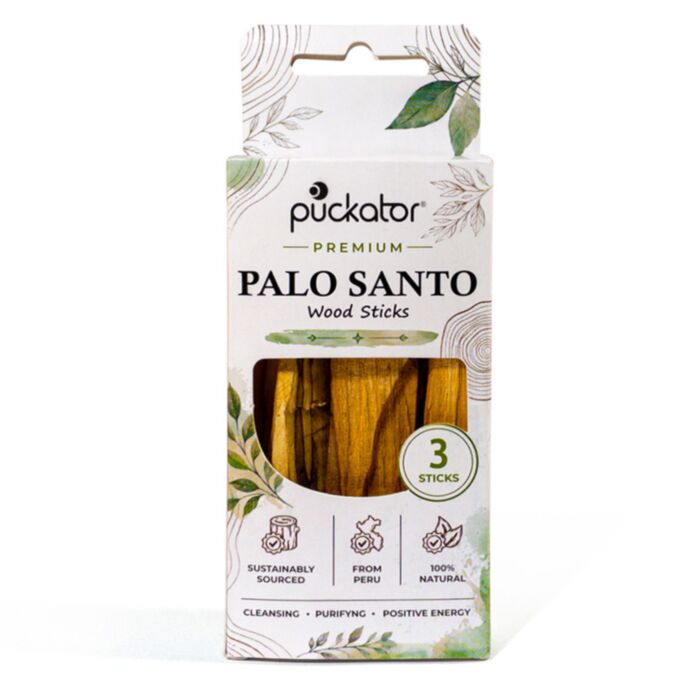 Zestaw 3 kadzidełek drewnianych Ispalla Peruvian o zapachu Palo Santo
