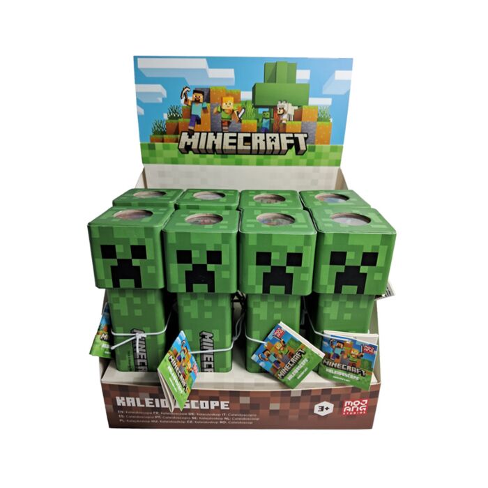 Kalejdoskop dla dzieci - Minecraft Creeper