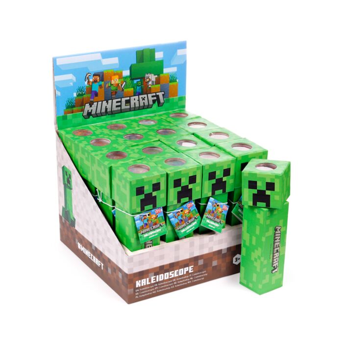 Kalejdoskop dla dzieci - Minecraft Creeper