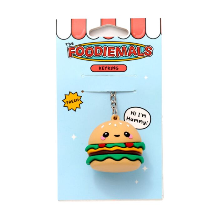 Brelok 3D w kształcie burgera Foodiemals