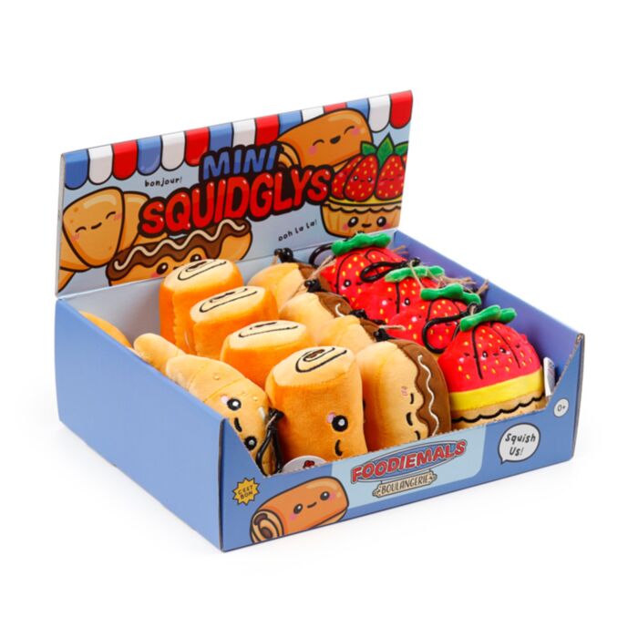Pluszowy mini brelok w kształcie wypieków Squidglys Foodiemals