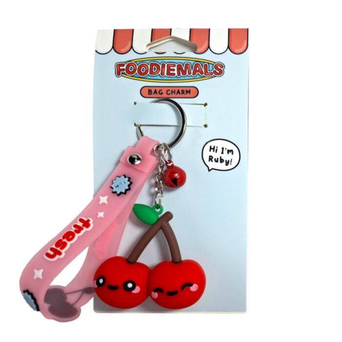 Breloczek z zawieszką 3D Foodiemals Ruby