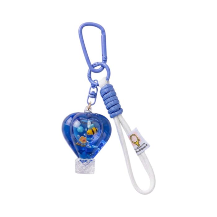 Brelok do torebki QuirKeys w kształcie balonu z pszczołą