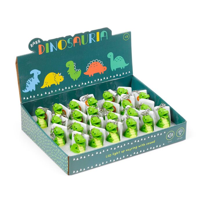 Brelok LED - Dinozaur