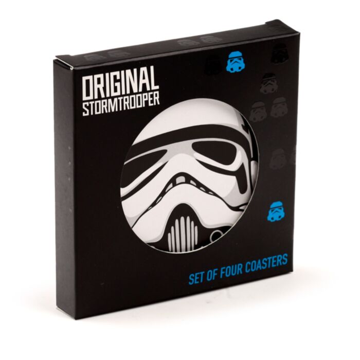 Zestaw 4 podkładek pod kubek z motywem Stormtrooper 