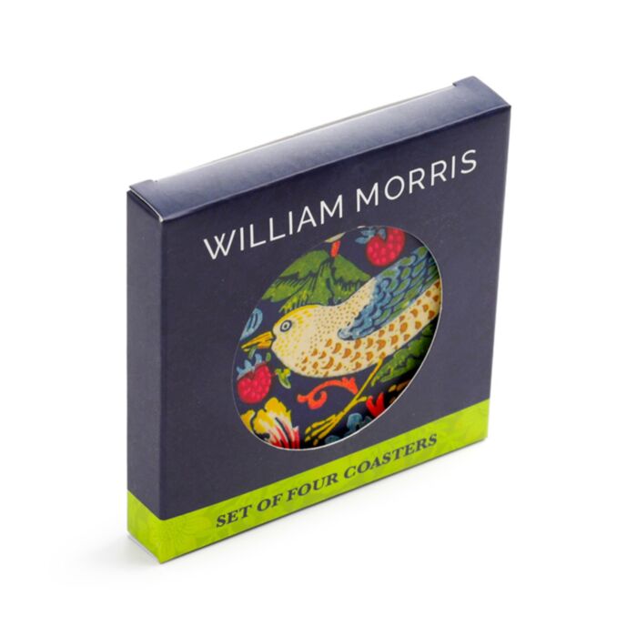 Zestaw 4 podkładek pod kubek z motywem William Morris