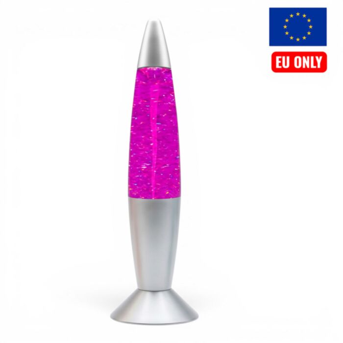 Lampa tornado w kolorze srebrnym