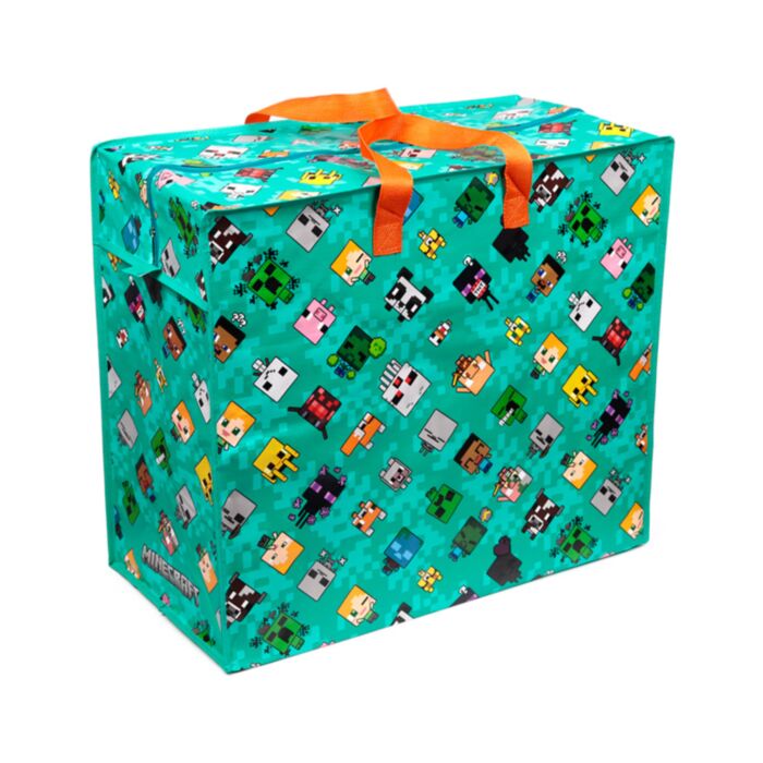 Torba na pranie zapinana na zamek z Minecraft Chibi