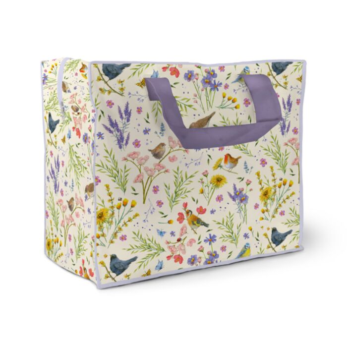 Torba na pranie zapinana na zamek z Jan Pashley Wings & Wildflowers