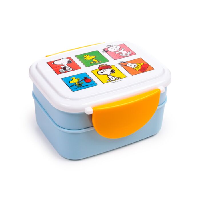 Pudełko na lunch ze sztućcami - Peanuts Snoopy