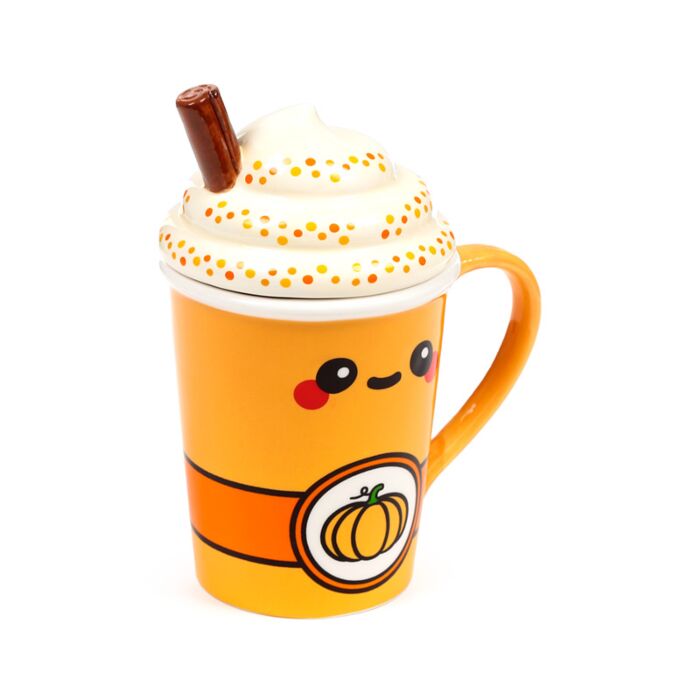 Kubek ceramiczny z przykrywką - Pumpkin Spiced Latte Foodiemals