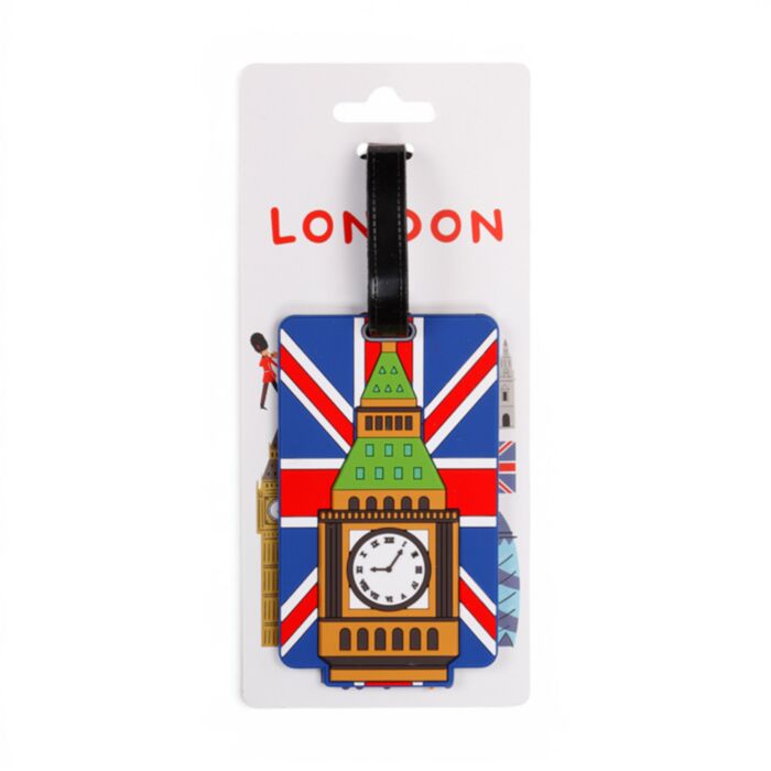 Etykietka PVC na bagaż - Big Ben