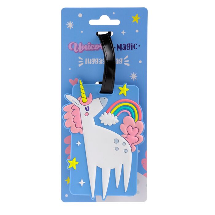 Zawieszka bagażowa z PVC Unicorn Magic 