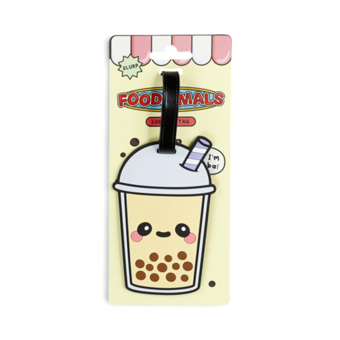 Zawieszka na bagaż z motywem Bubble Tea Foodiemals