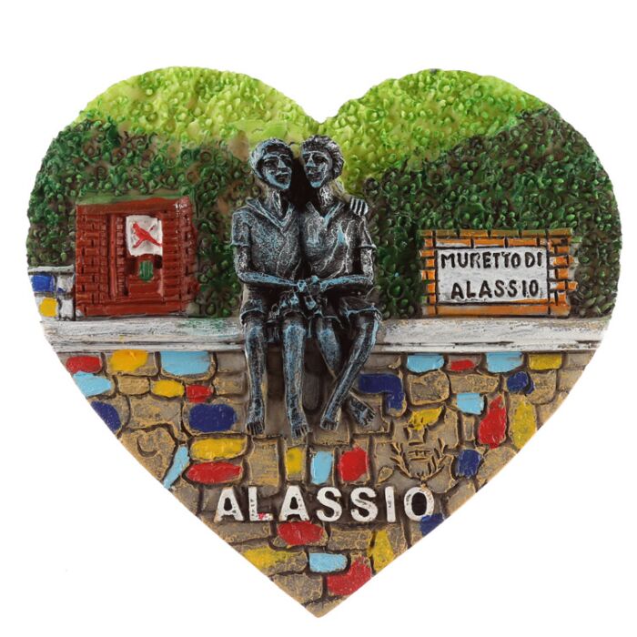 Morskie Magnes - Serce "Alassio"