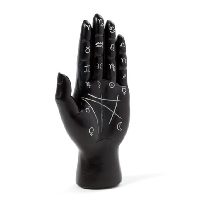 Czarna ręka Mantric / Tarot Hand Palm