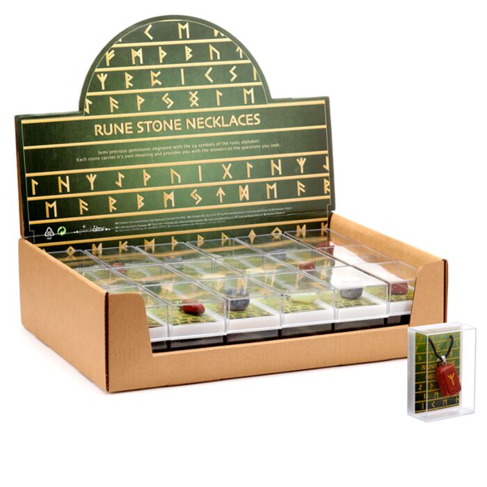 Wisiorek z kamienia runicznego