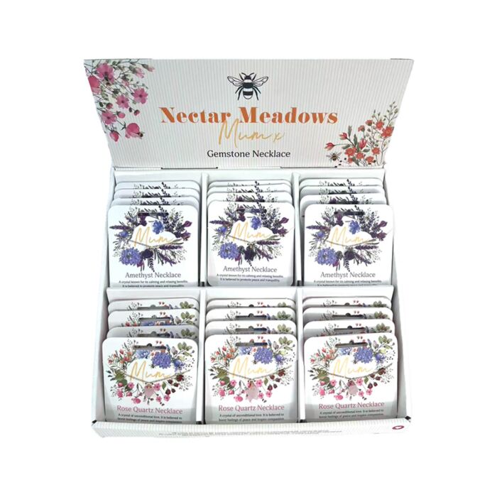 Naszyjnik z kamieniami szlachetnymi  - Dla Mamy - Nectar Meadows