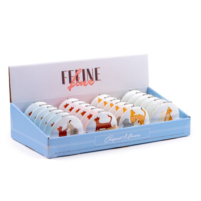 Lusterko kompaktowe - Feline Fine Cats