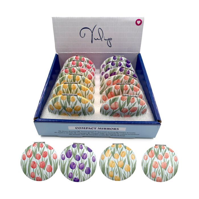 Lusterko kompaktowe - Tulipany