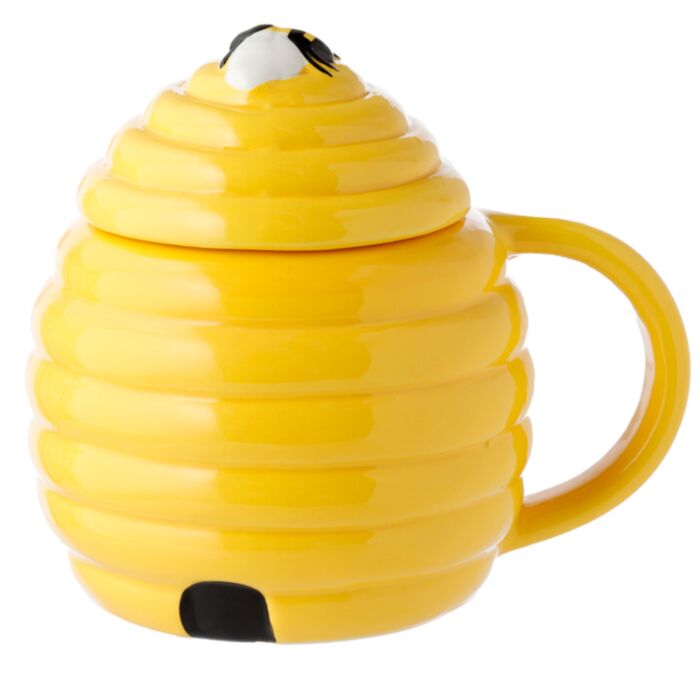 Kubek ceramiczny w kształcie ula