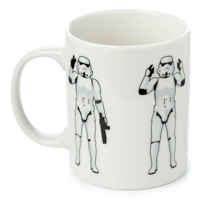 Kubek porcelanowy z motywem Stormtroopera biały