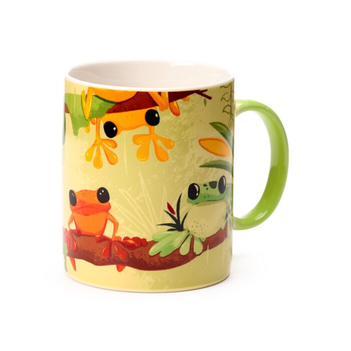 Kubek porcelanowy - Tropical Frogs