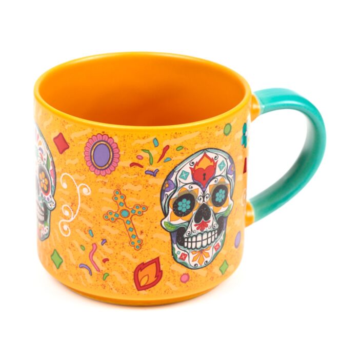 Kubek porcelanowy, duży - Day of the Dead