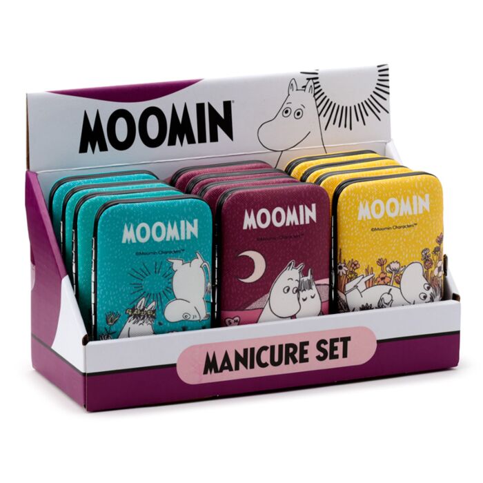 Zestaw do manicure, 5-częściowy - Moomin