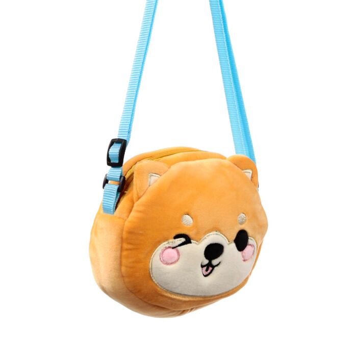Torebka Pluszowa na ramię typu crossbody firmy Shuggs Shiba Inu Adoramals