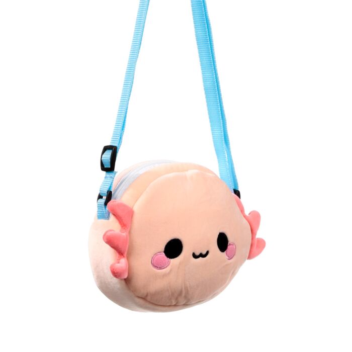 Torebka Pluszowa na ramię typu crossbody - Maddie the Axolotl Adoramals