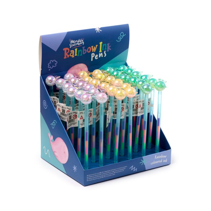 Długopis z tęczowym atramentem - Wieloryb