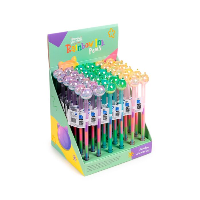 Długopis z tęczowym atramentem - Kot