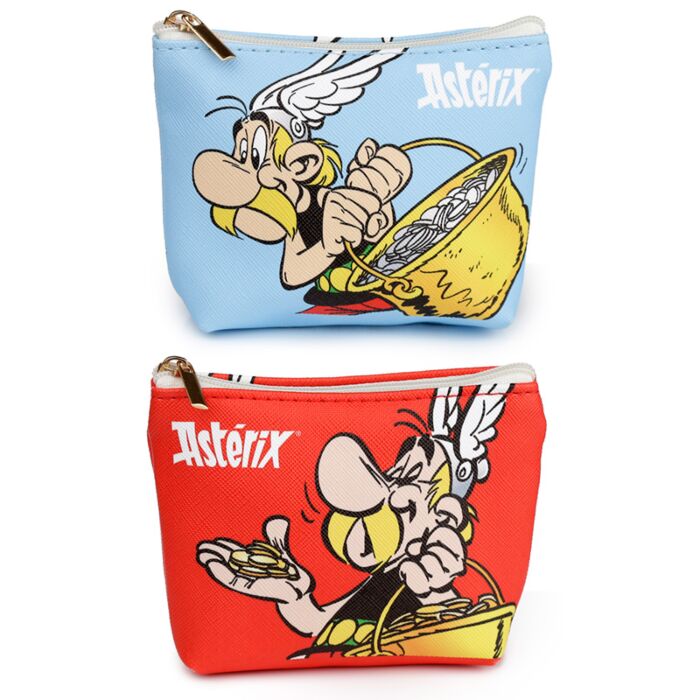 Portfel PCV  na suwak - Asterix