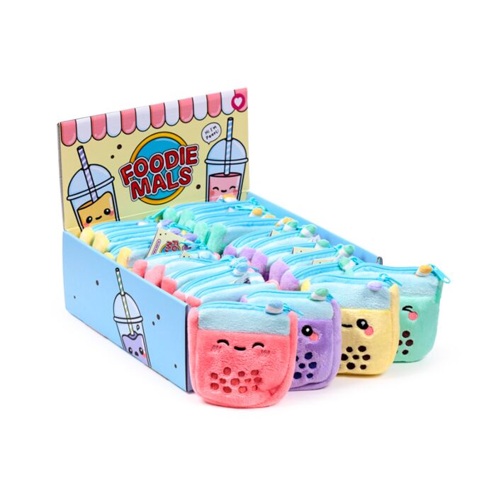 Portfel pluszowy - Bubble Tea - Foodiemals