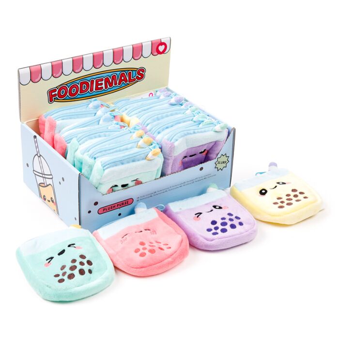 Portfel pluszowy - Bubble Tea - Foodiemals