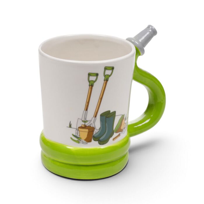 Kubek ceramiczny dla ogrodnika - Gumowy wąż