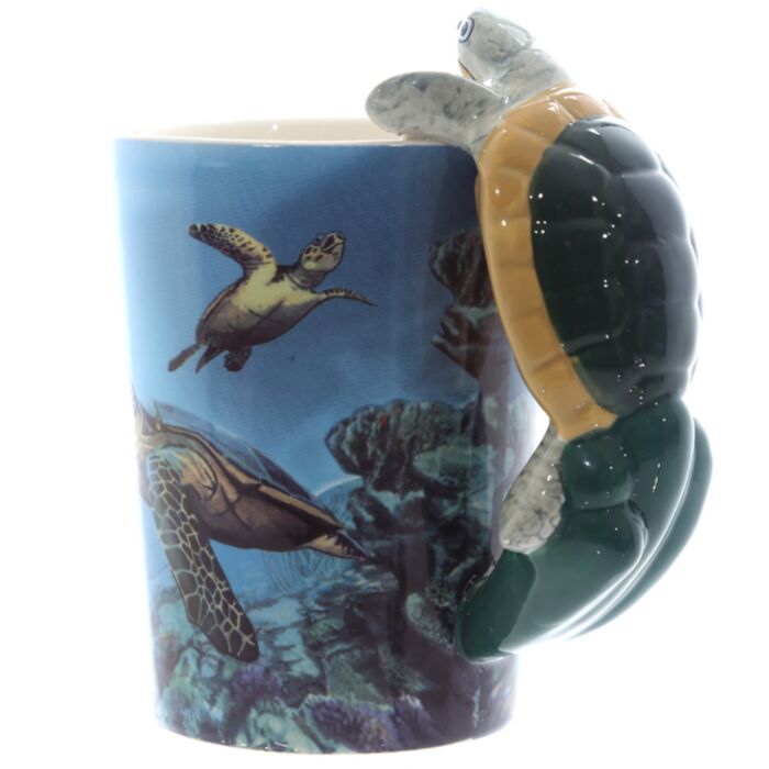 Kubek ceramiczny w kształcie Żółwia