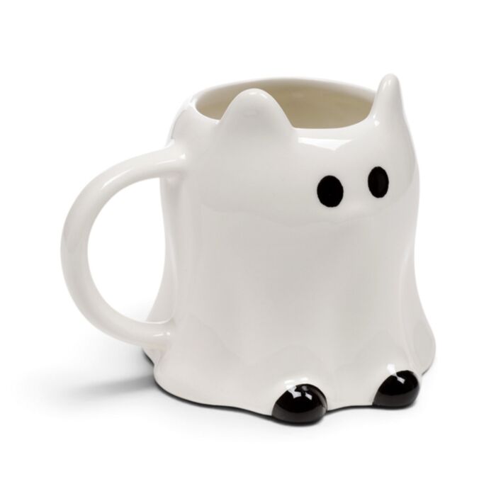 Kubek ceramiczny w kształcie kota ducha Spooky