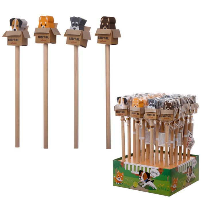 Ołówek i gumką - Pies