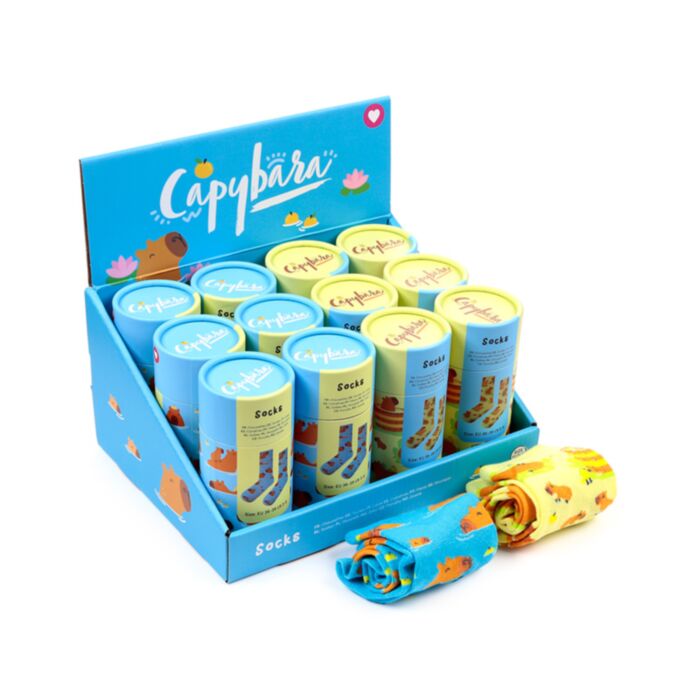 Skarpetki w tubie - Kapibara
