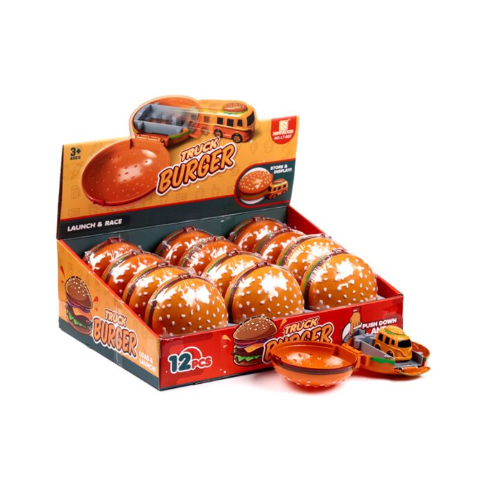 Zabawka "Press & Launch" - Hamburger