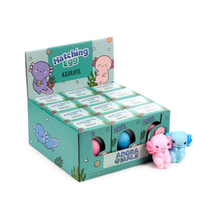 Wykluwające się jajko - Adoramals Maddie Axolotl
