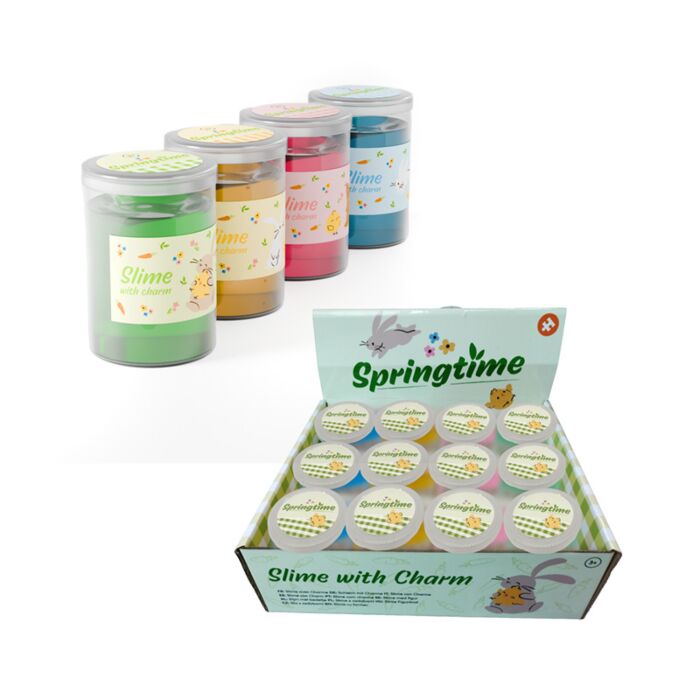 Slime wiosna z efektami dźwiękowymi