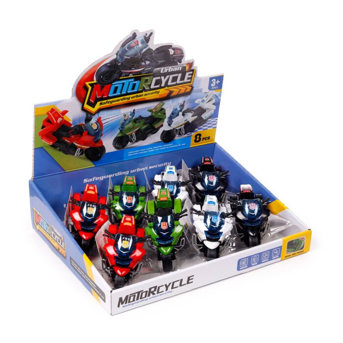 Zabawka – motocykl z napędem