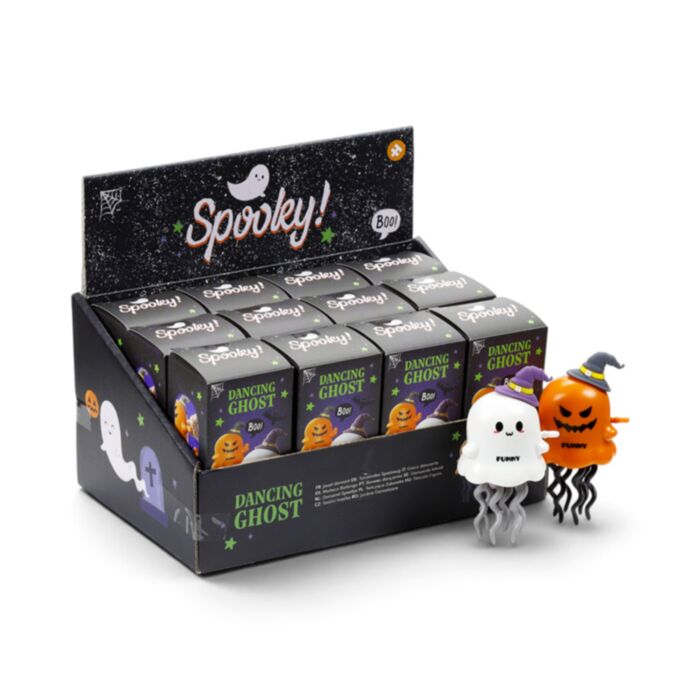 Nakręcona tańcząca zabawka w kształcie ducha Spooky